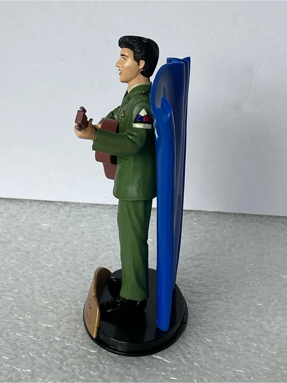 Elvis Presley TREVCO 2003 Christmas Ornament Figurine Serving The Country